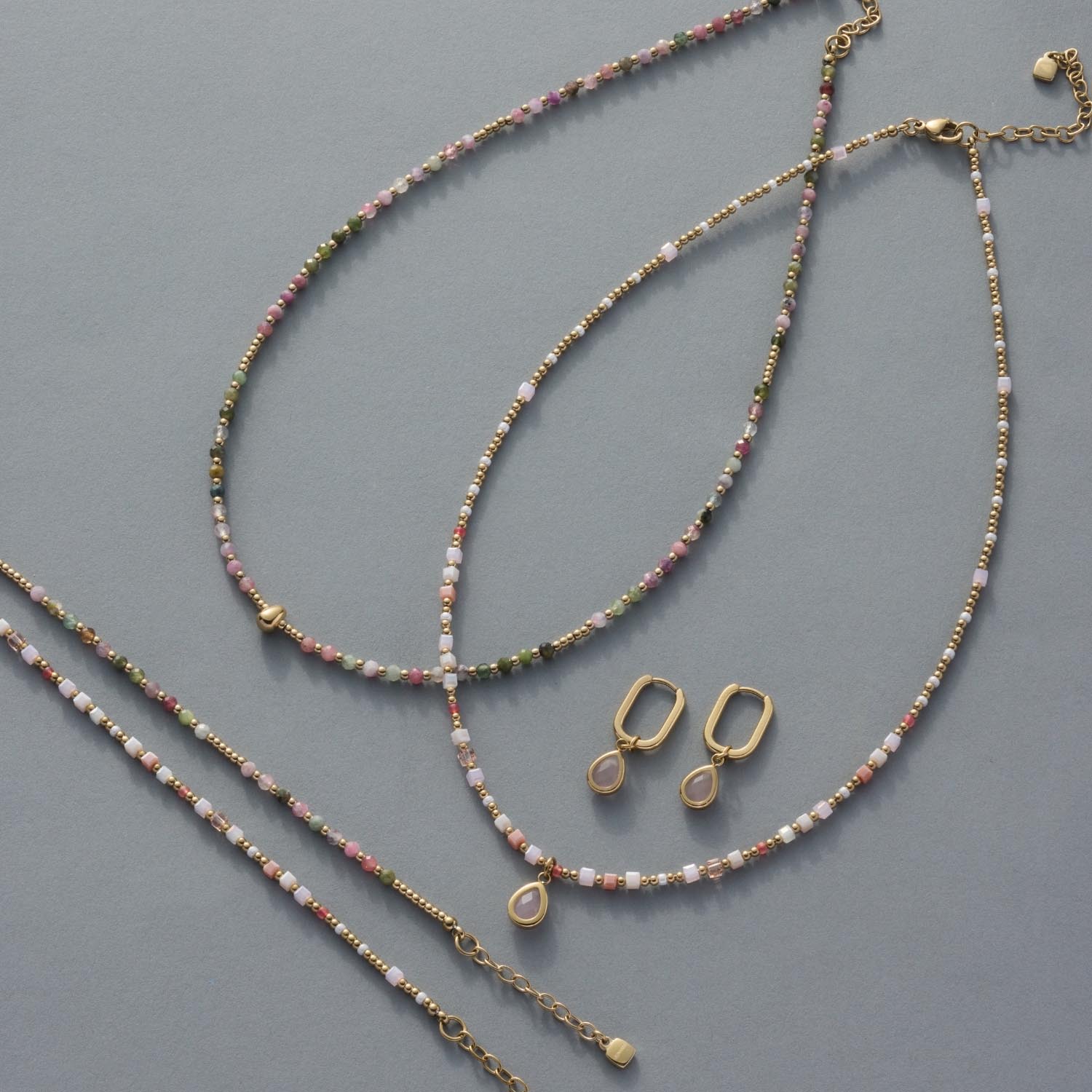 leonardo-finja-ciao-collier-42-cm-tourmaline-dor image 6