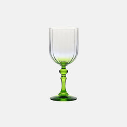 krosno-bubble-verre-vin-300-ml-pied-bleu-marine-ombr image 7