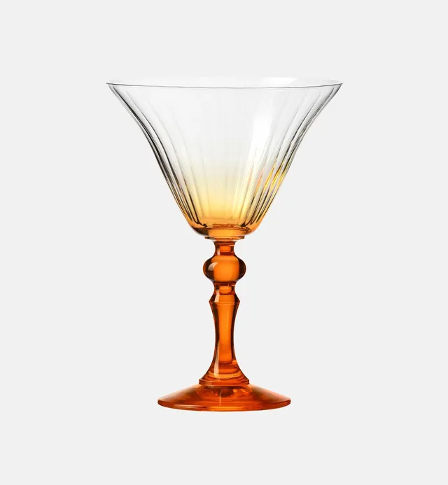 krosno-bubble-verre-martini-orange-170-ml image 1
