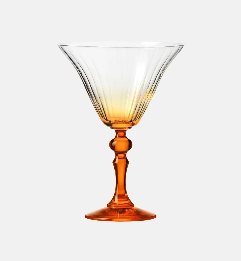 krosno-bubble-verre-martini-orange-170-ml image 1