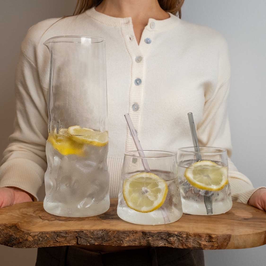 leonardo-sano-carafe-en-verre-1300-ml-transparent image 5