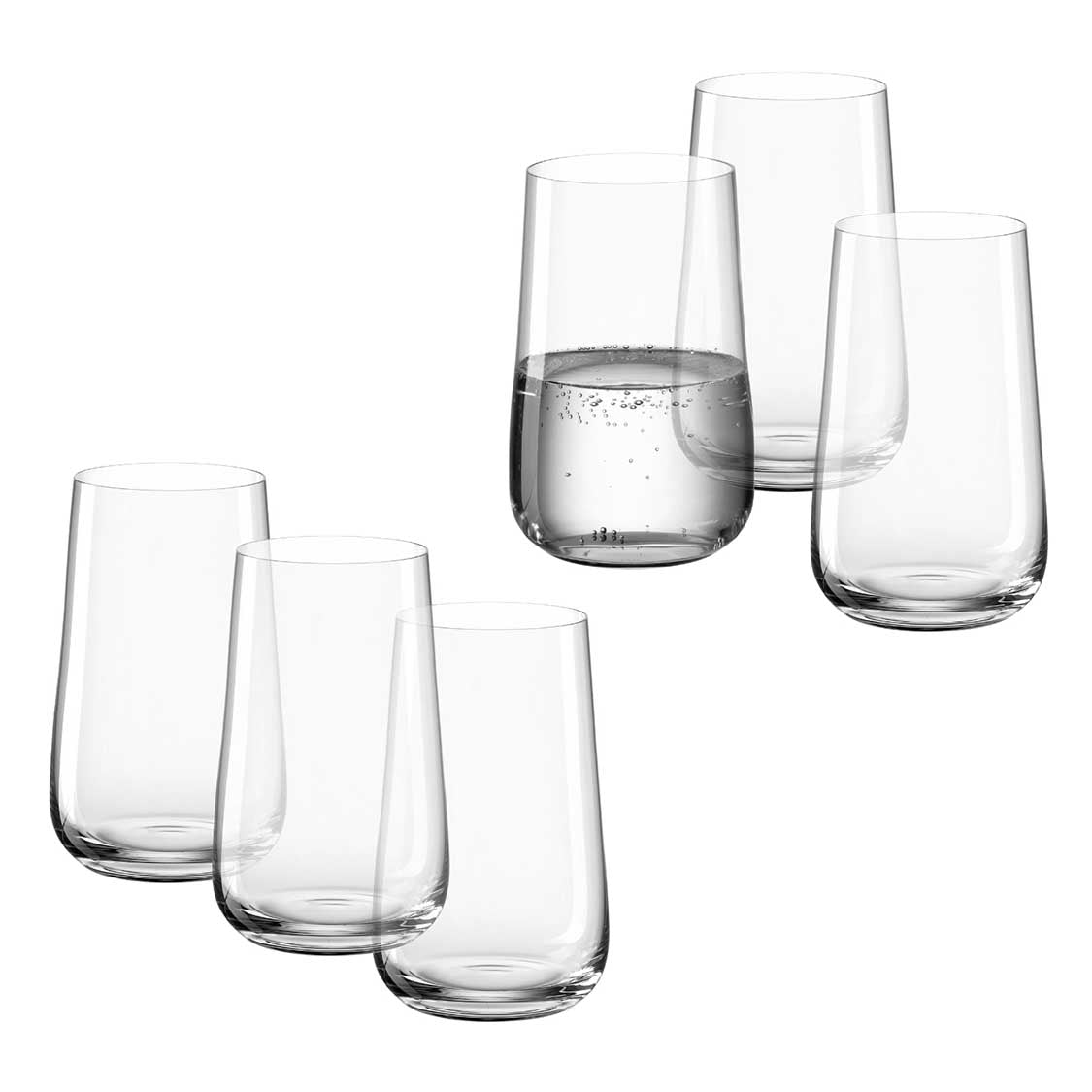 leonardo-brunelli-verre-eau-long-drink-530-ml-lot-6 image 1