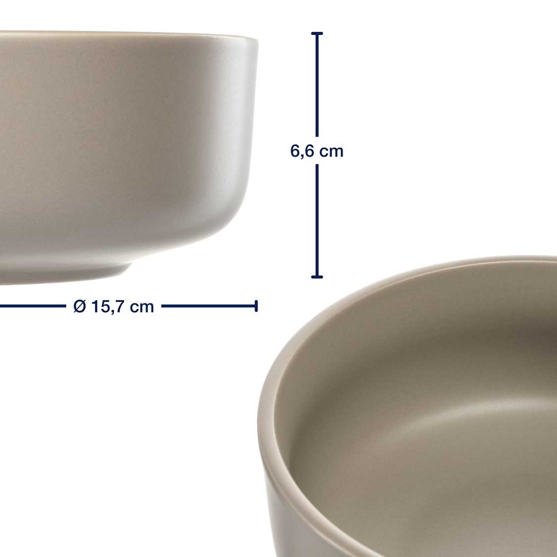 leonardo-roma-16-cm-bol-c-ramique-beige-lot-de-6-fait-main image 3