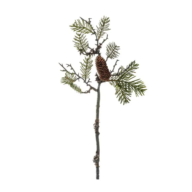 leonardo-autentico-branche-pin-artificiel-vert-56-cm-no-l image 1