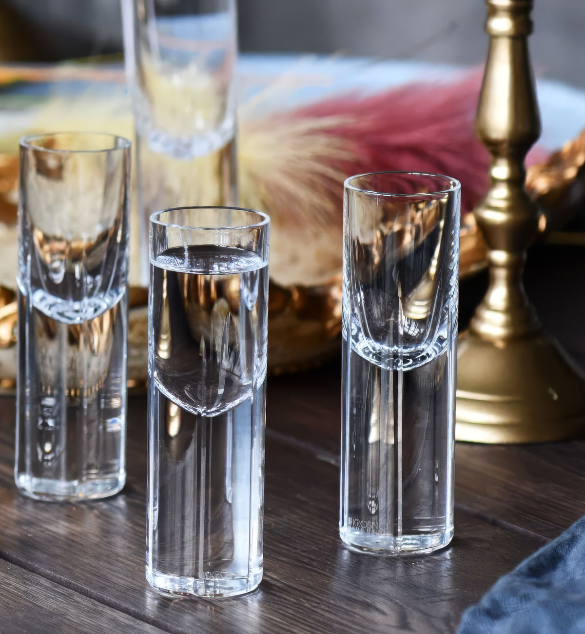 krosno-vodka-verres-vodka-30-ml-lot-4-cristal image 2