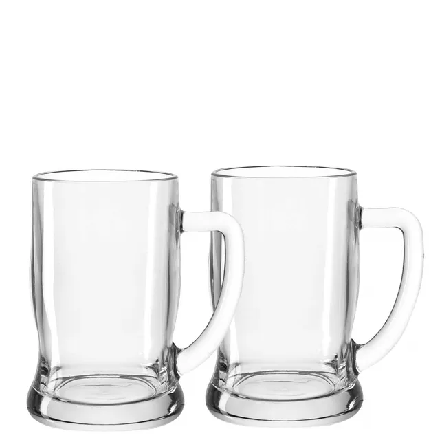 leonardo-taverna-chope-bi-re-500-ml-lot-de-2-transparent image 1