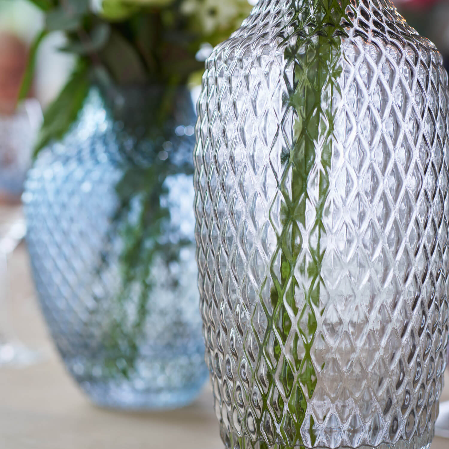 leonardo-poesia-vase-gris-40-cm-verre-fait-main image 5