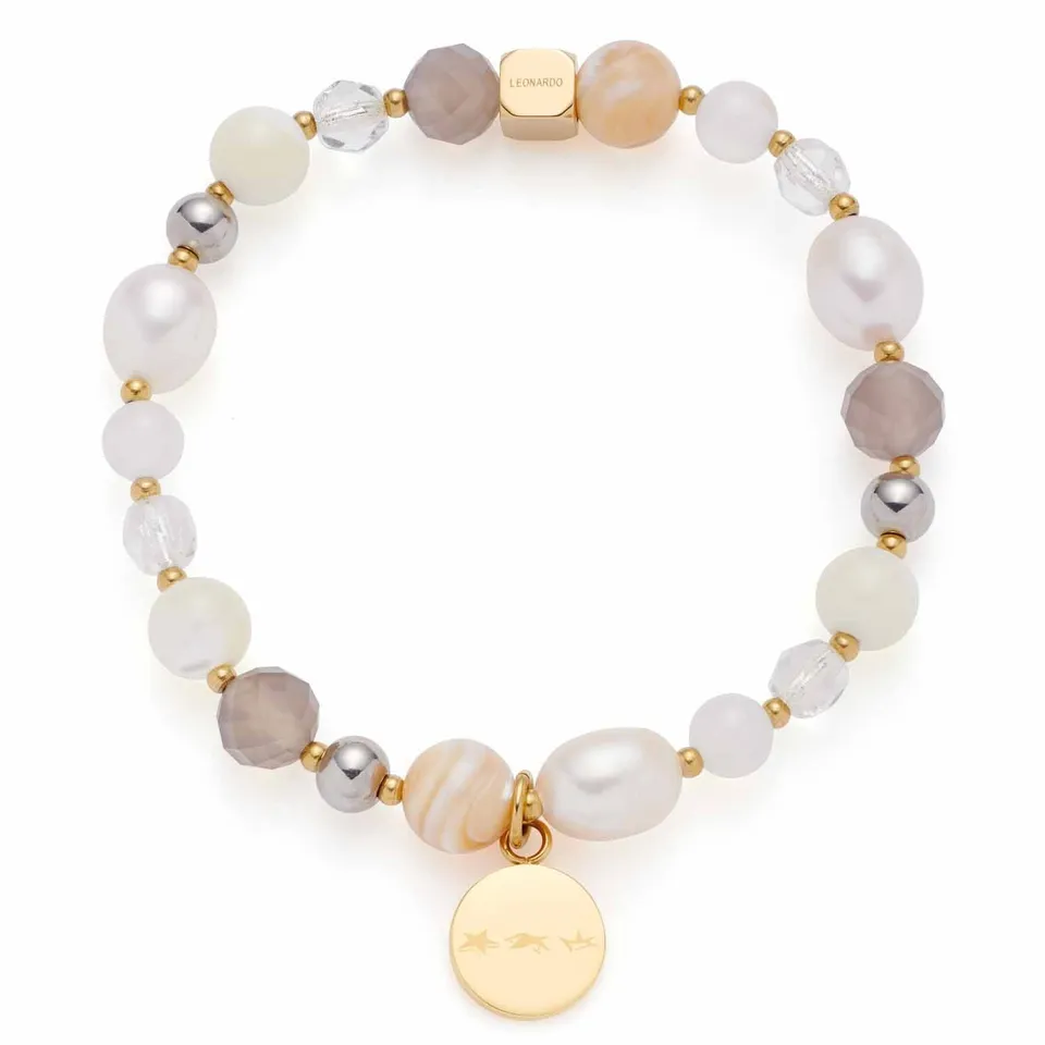 leonardo-hope-bracelet-perles-bicolore-lastique image 1