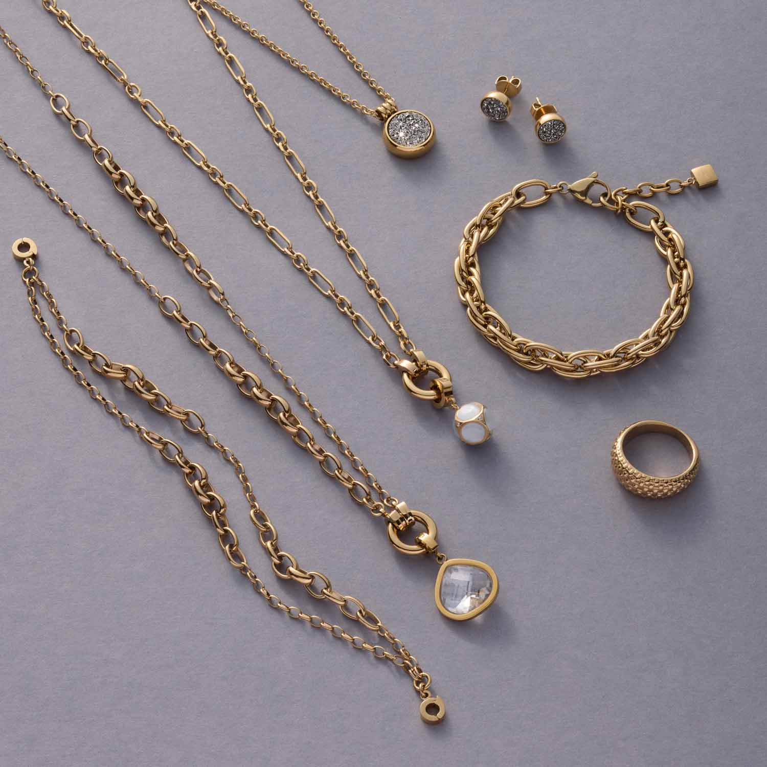 leonardo-ida-pendentif-clip-mix-dor-boule-blanche image 8