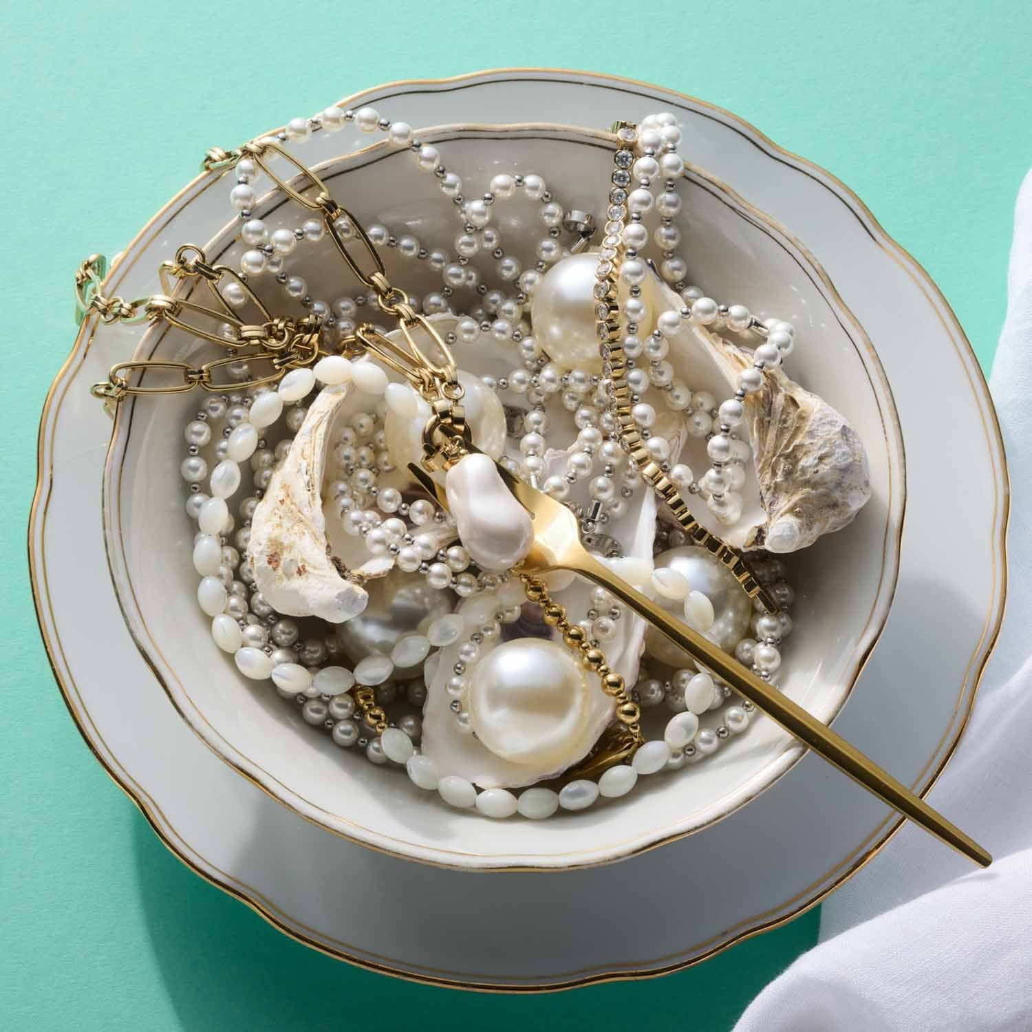 leonardo-patsy-collier-perles-nacre-dor-50-cm image 8