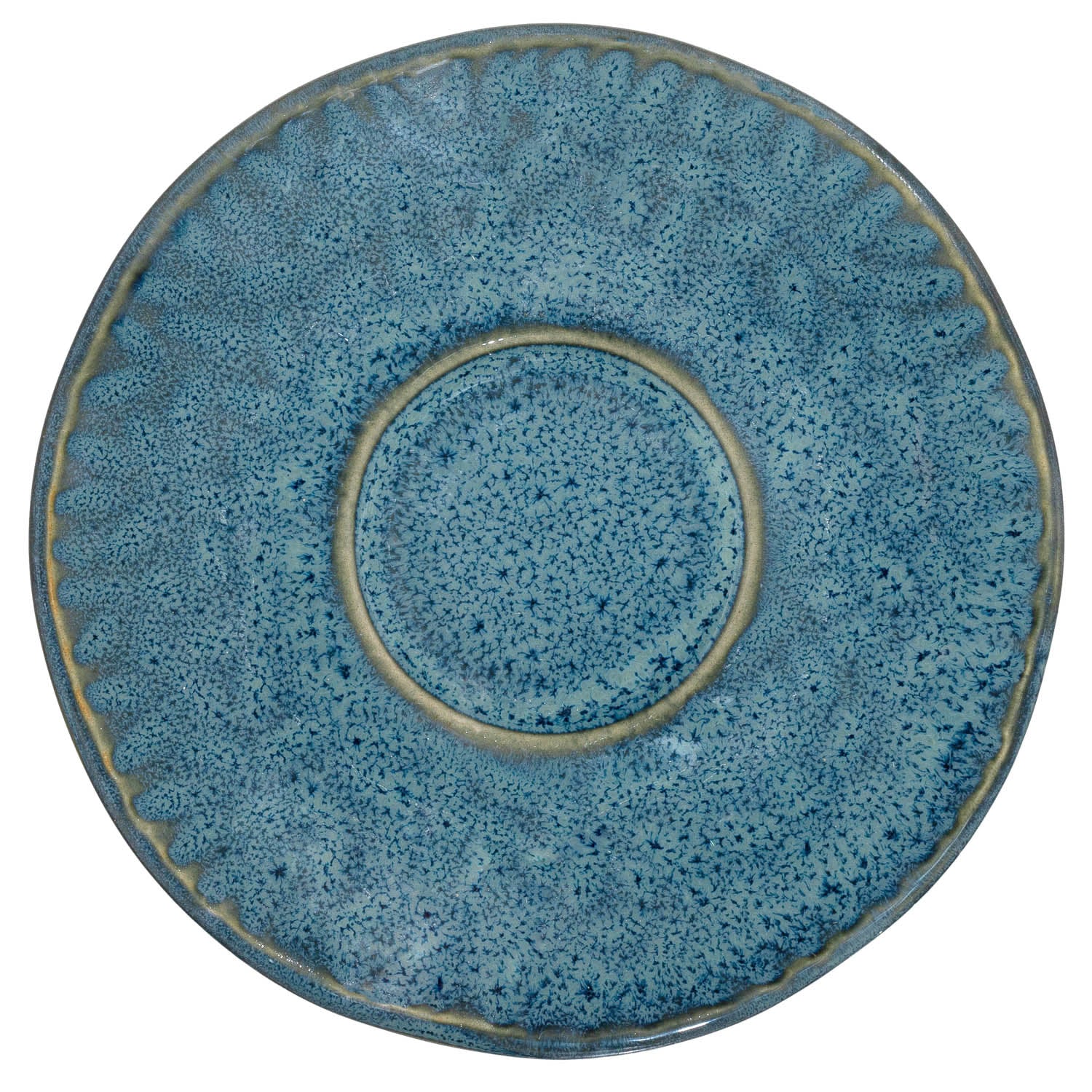 leonardo-matera-soucoupe-c-ramique-bleue-11-cm-lot-4 image 5