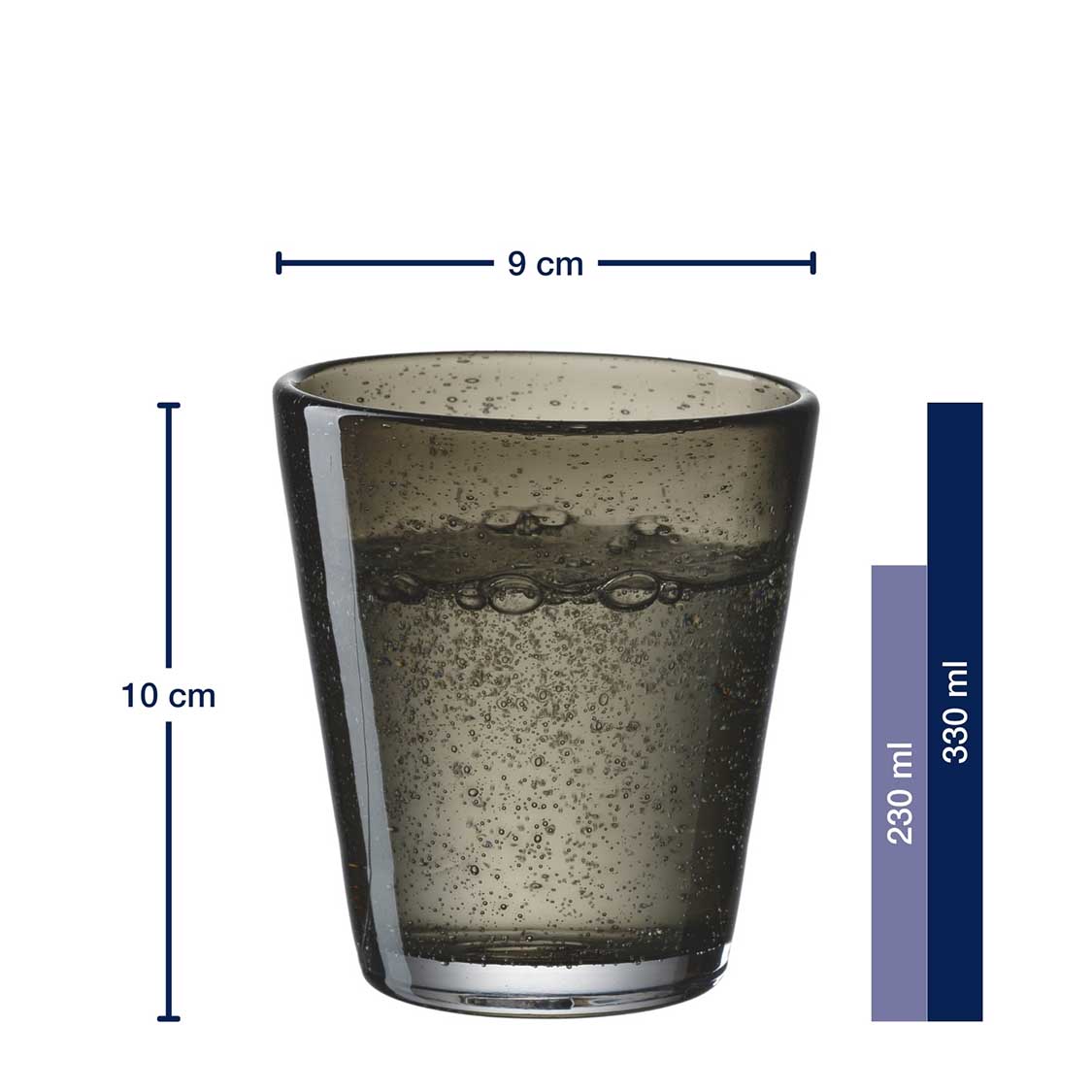 leonardo-burano-verre-eau-gris-fonc-330-ml-lot-6 image 3