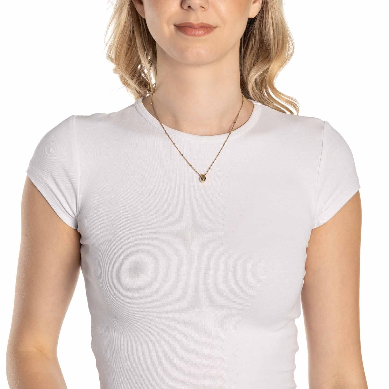 leonardo-clothilde-collier-dor-42-cm-pendentif-goutte image 3