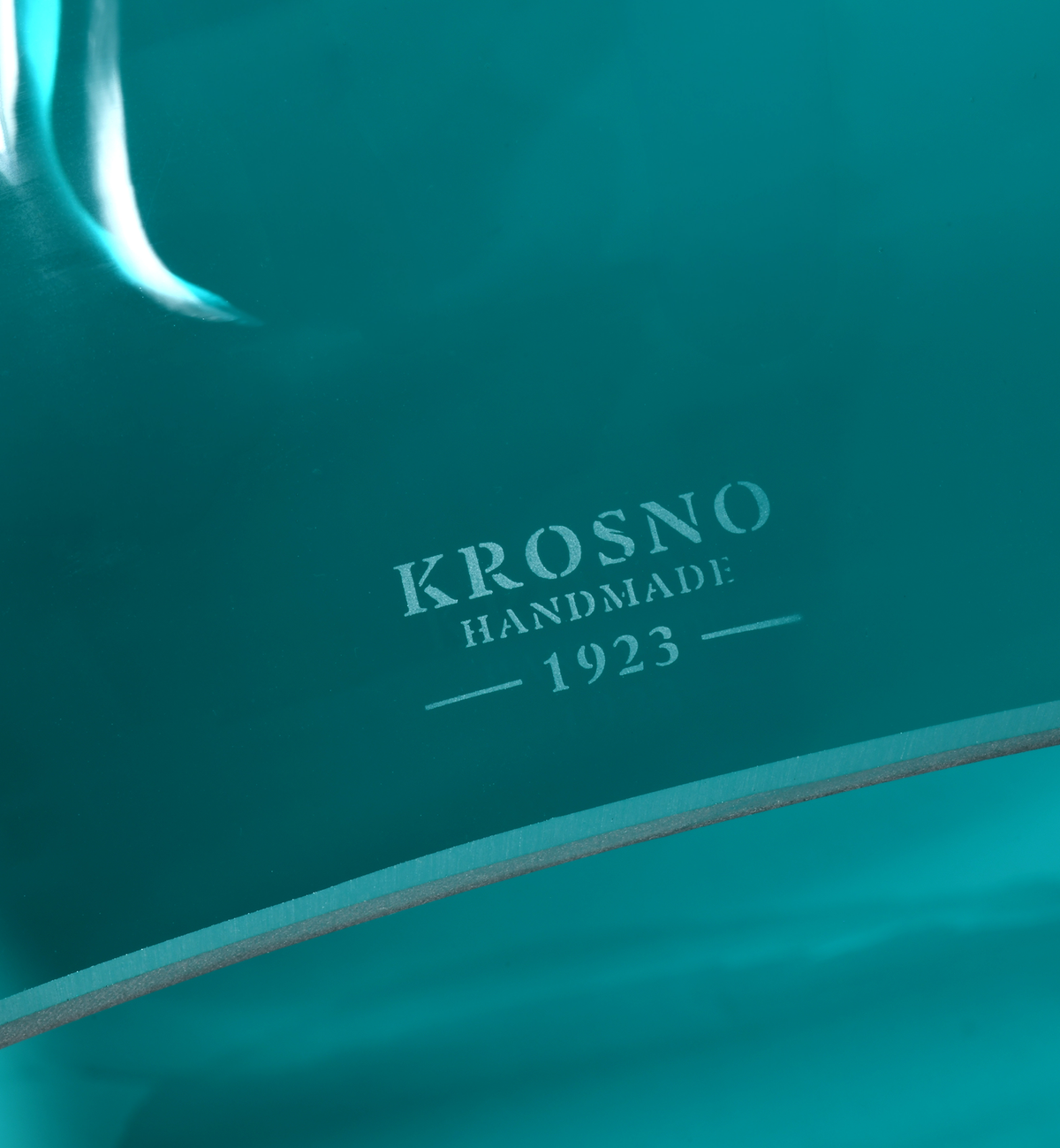 krosno-table-basse-en-verre-43-cm-bleu-azure image 3