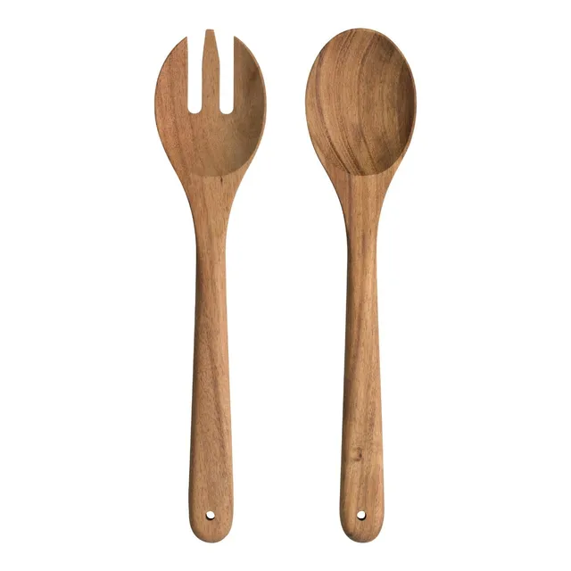leonardo-matera-couvert-salade-30-cm-bois-acacia image 1