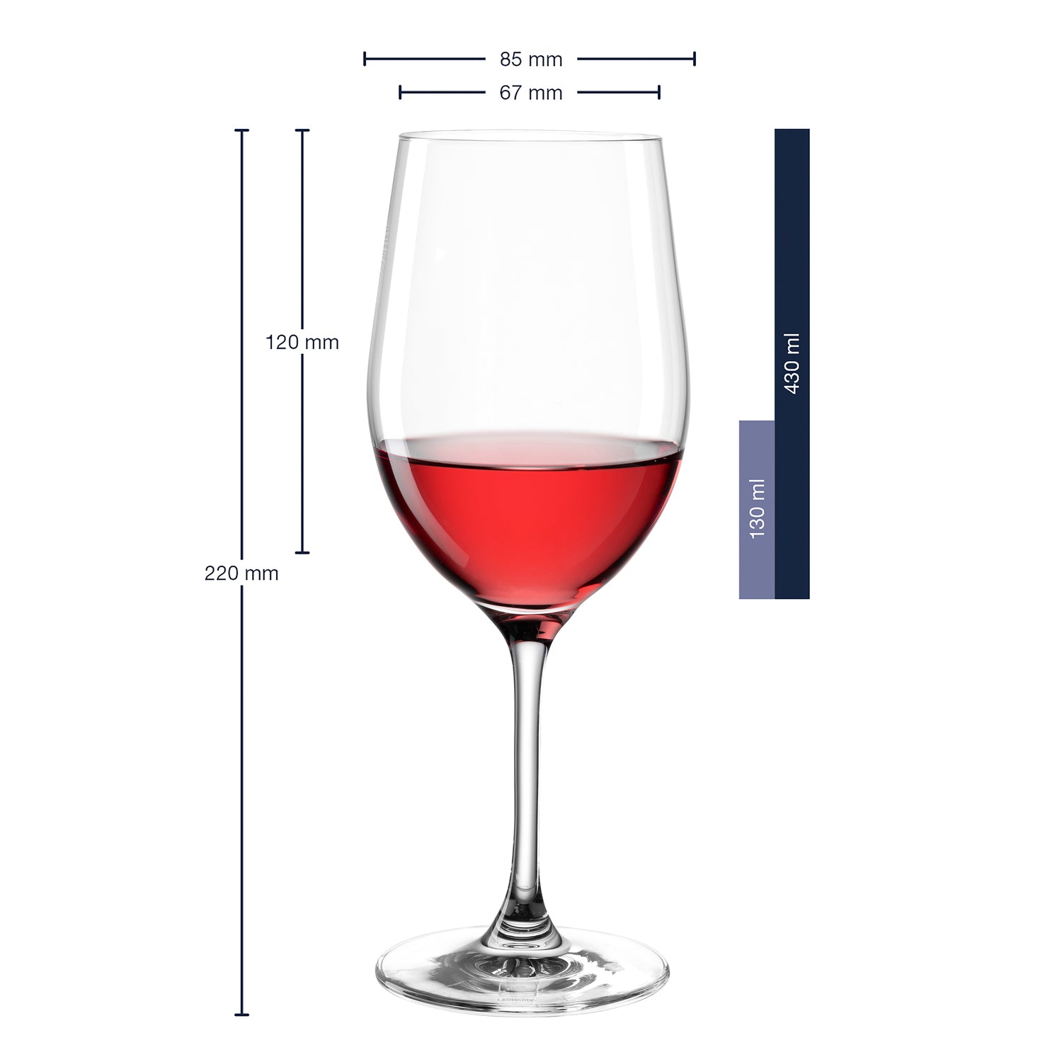 leonardo-ciao-verre-vin-rouge-grav-430-ml image 3