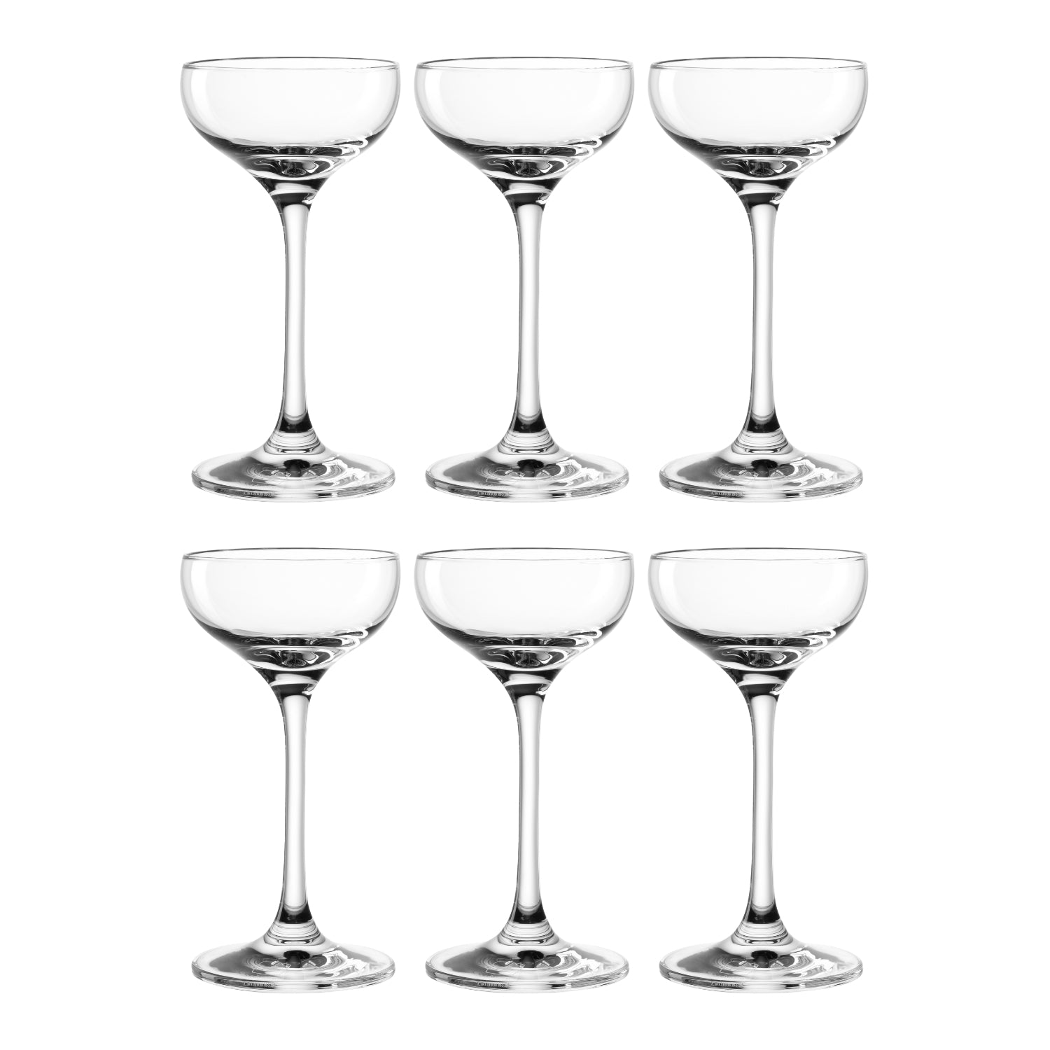 leonardo-cheers-coupe-liqueur-90-ml-lot-de-6-verre-transparent image 1