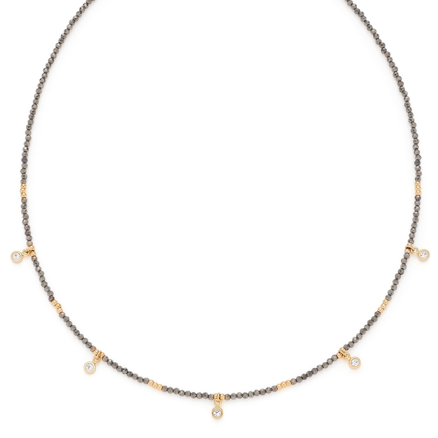 leonardo-anna-ciao-collier-42-cm-dor-pyrite image 5