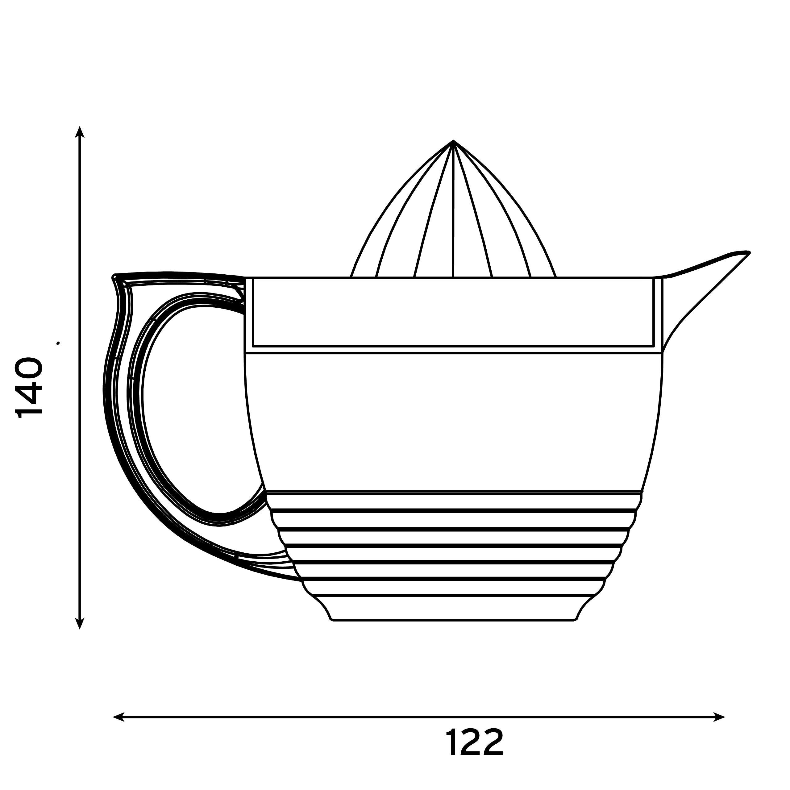 la-carafe-original-presse-agrumes-r-tro-abricot-50-cl-sans-bpa image 6