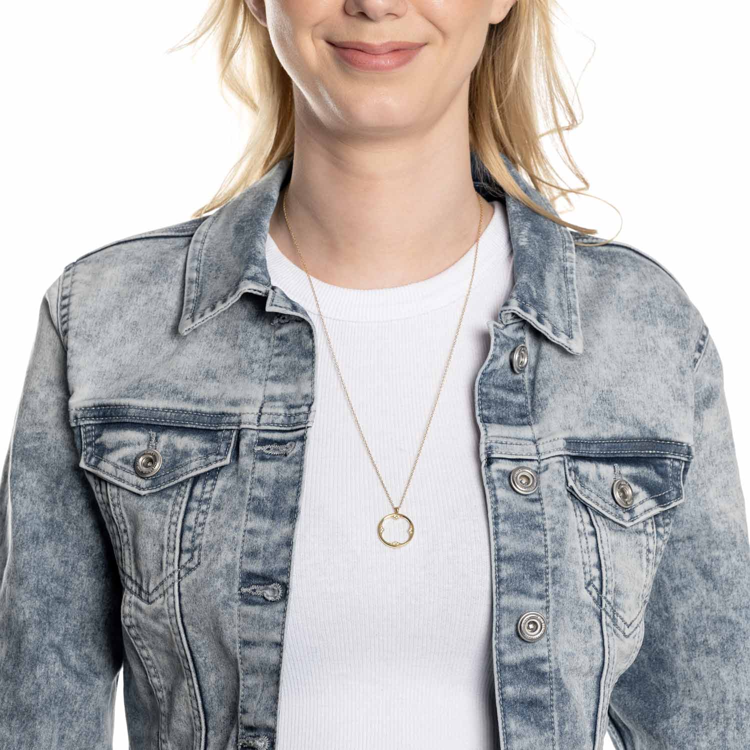 leonardo-campagnola-collier-60-cm-dor-zirconia image 3