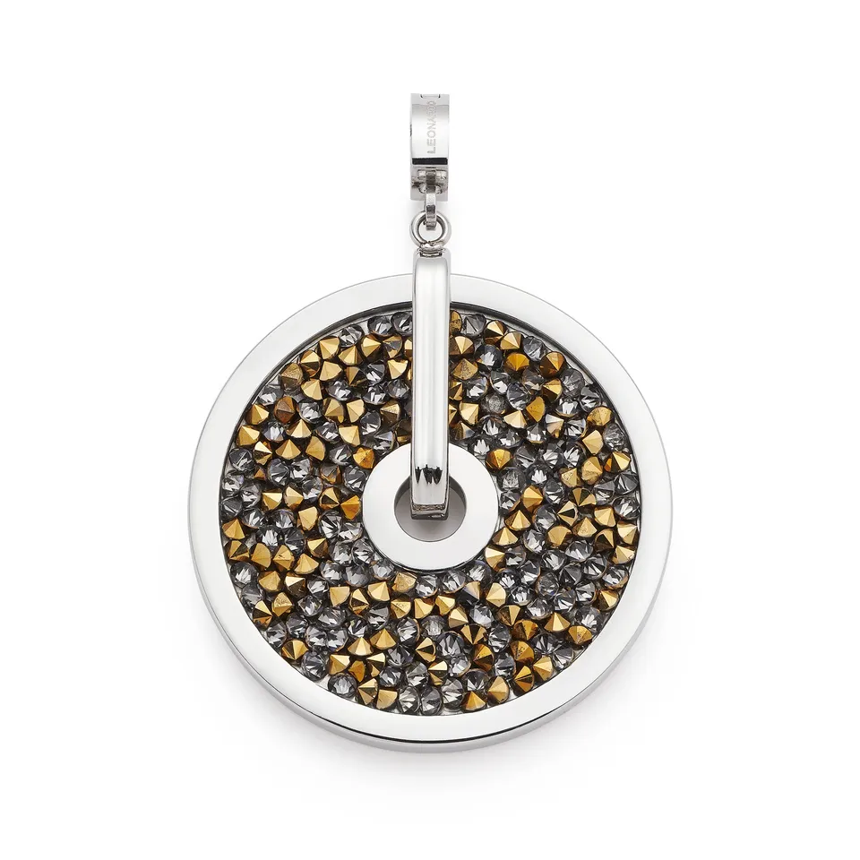 leonardo-clip-mix-pendentif-blanca-grey-acier-gris image 1