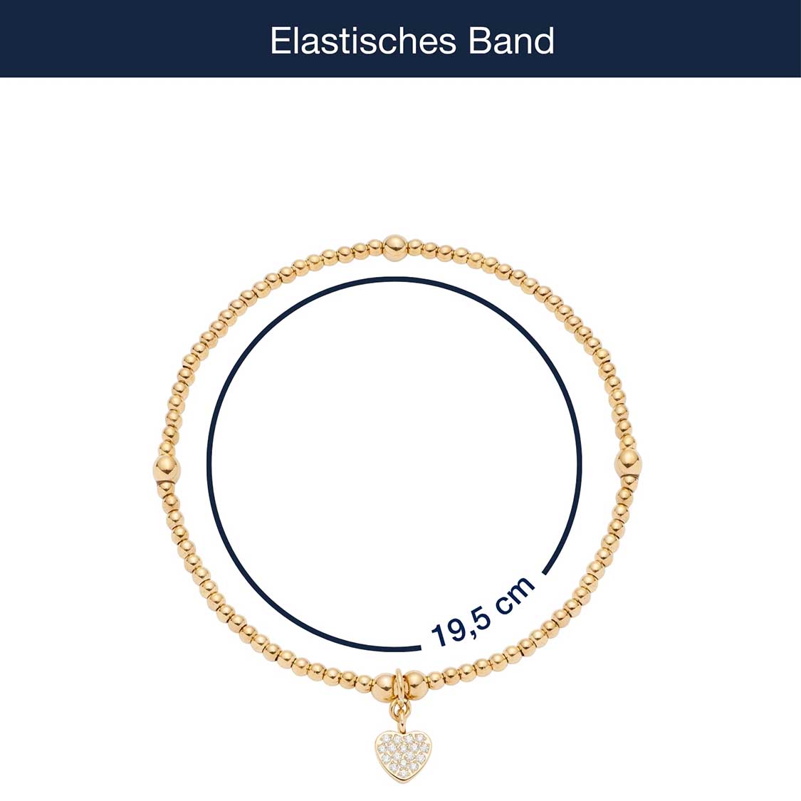 leonardo-noemi-bracelet-dor-coeur-zirconia image 4