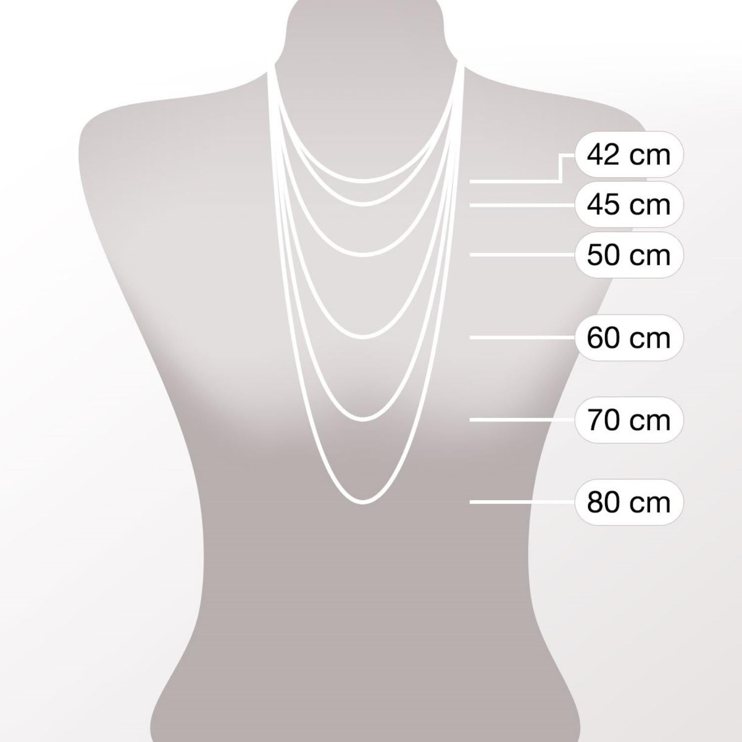 leonardo-lea-collier-bicolore-45-cm-zircones image 8