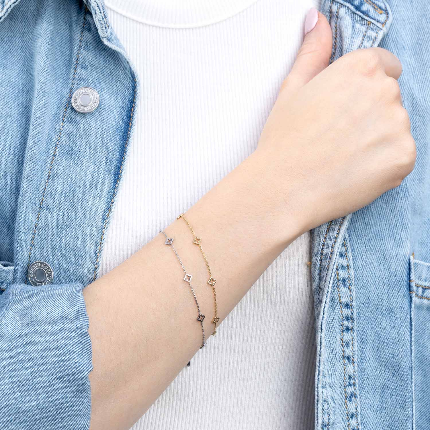 leonardo-janna-ciao-bracelet-tr-fle-dor-acier-fin image 2