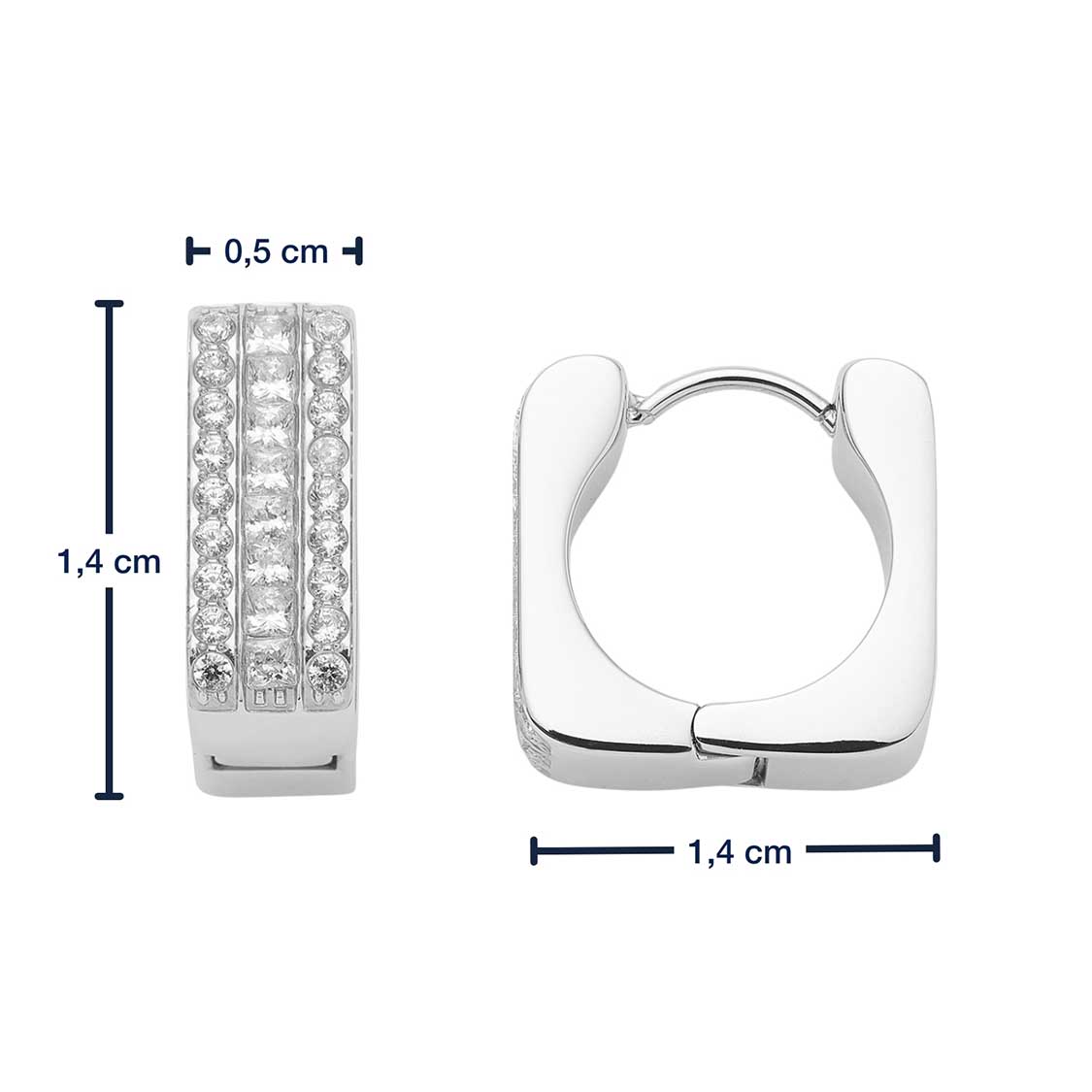 leonardo-sarah-cr-ole-carr-e-pav-zircon-argent-dor image 5