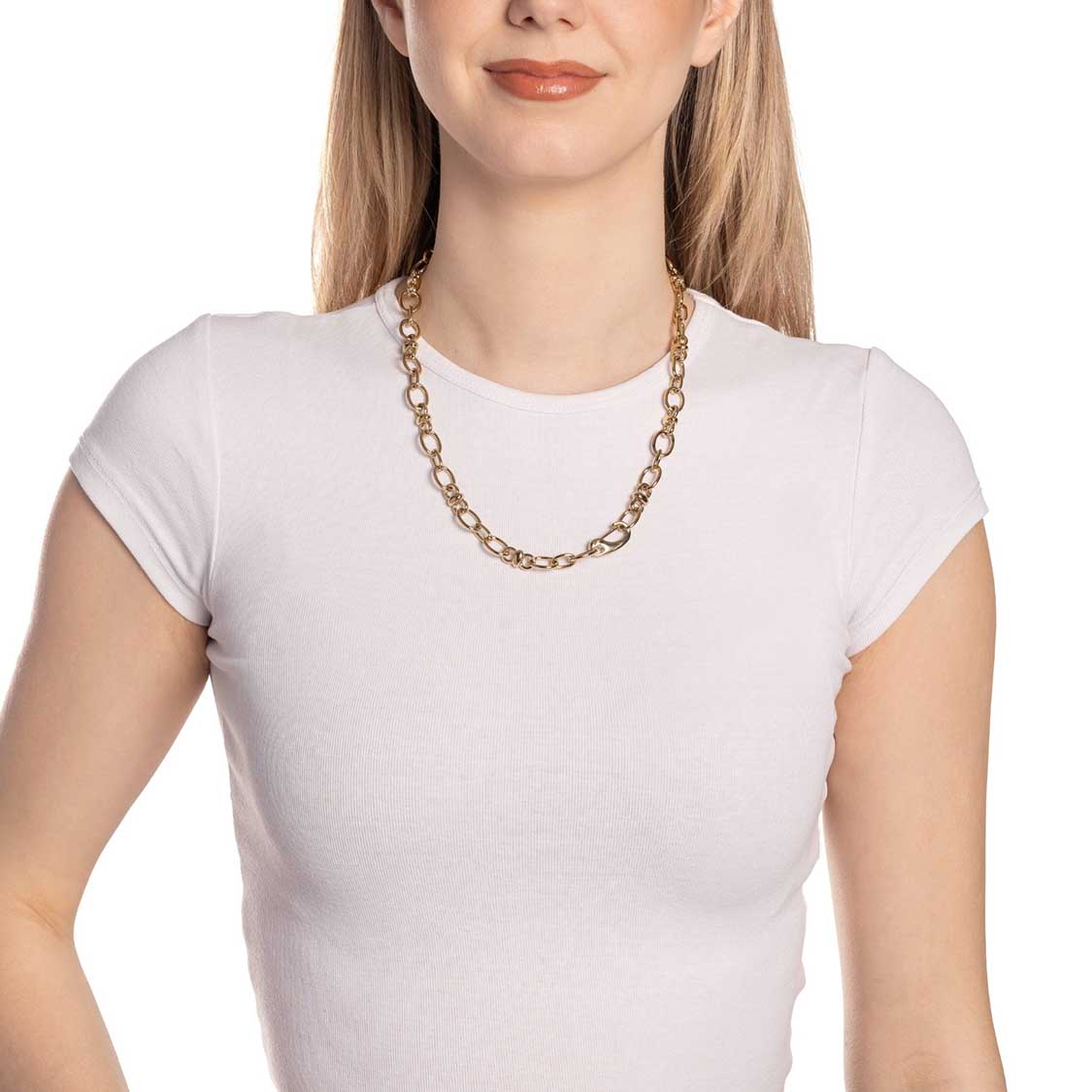 leonardo-virginia-collier-50-cm-dor-maillons-ovales image 3