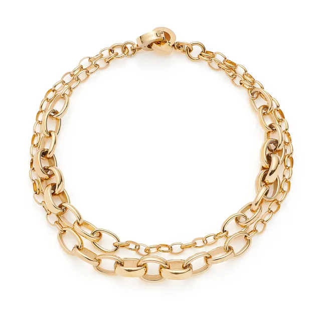 leonardo-clip-mix-suzanne-bracelet-dor-double-rang image 1