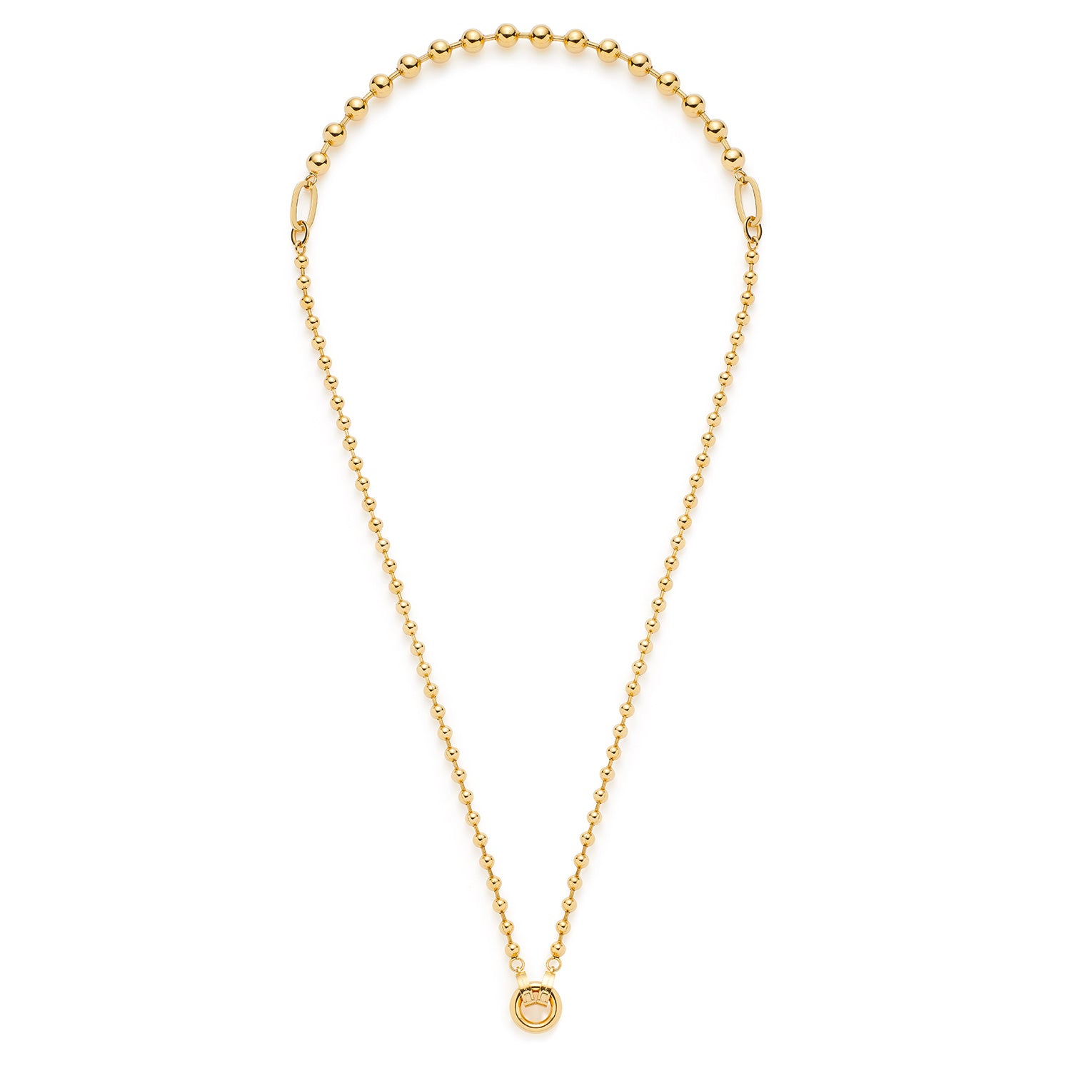 leonardo-dotty-collier-dor-60-cm-clip-mix-boules image 2
