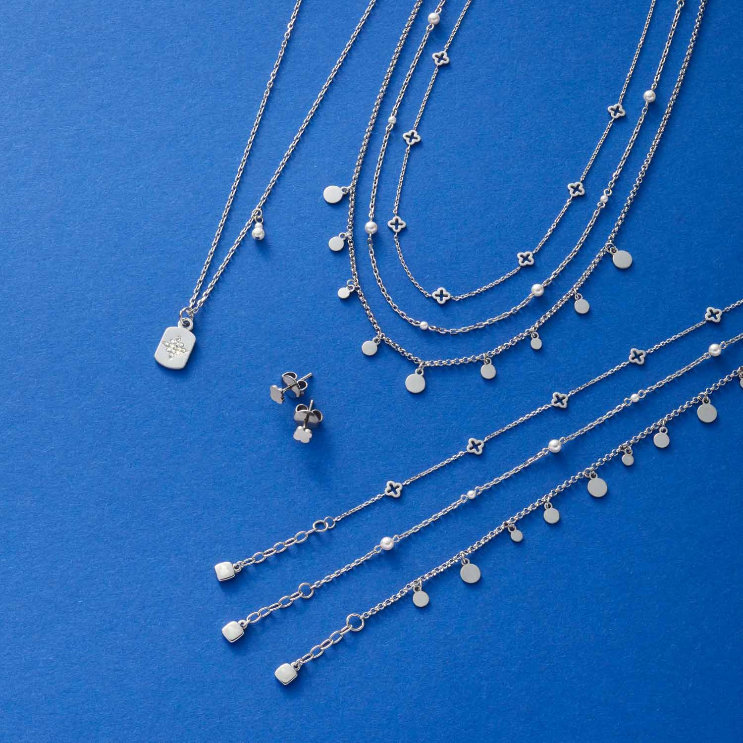 leonardo-navina-collier-perles-42-cm-ciao-blanc image 5
