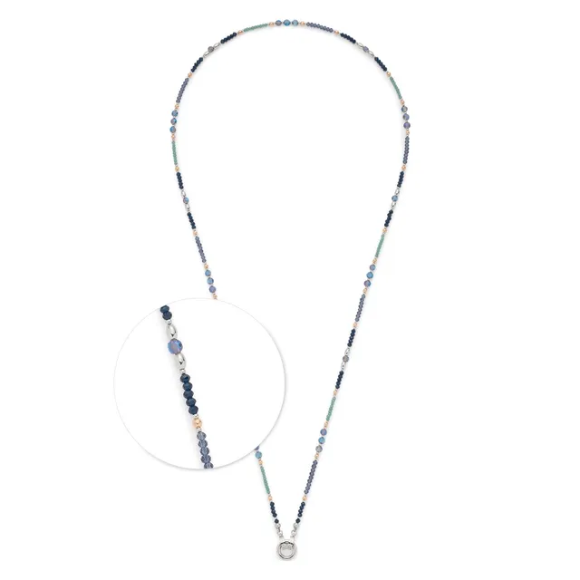 leonardo-natalina-collier-perles-bleues-80-cm-clip-mix image 1