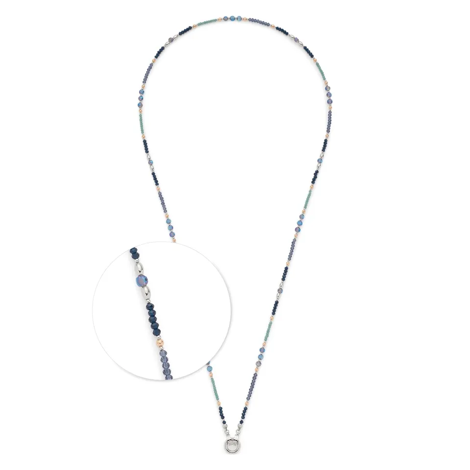 leonardo-natalina-collier-perles-bleues-80-cm-clip-mix image 1