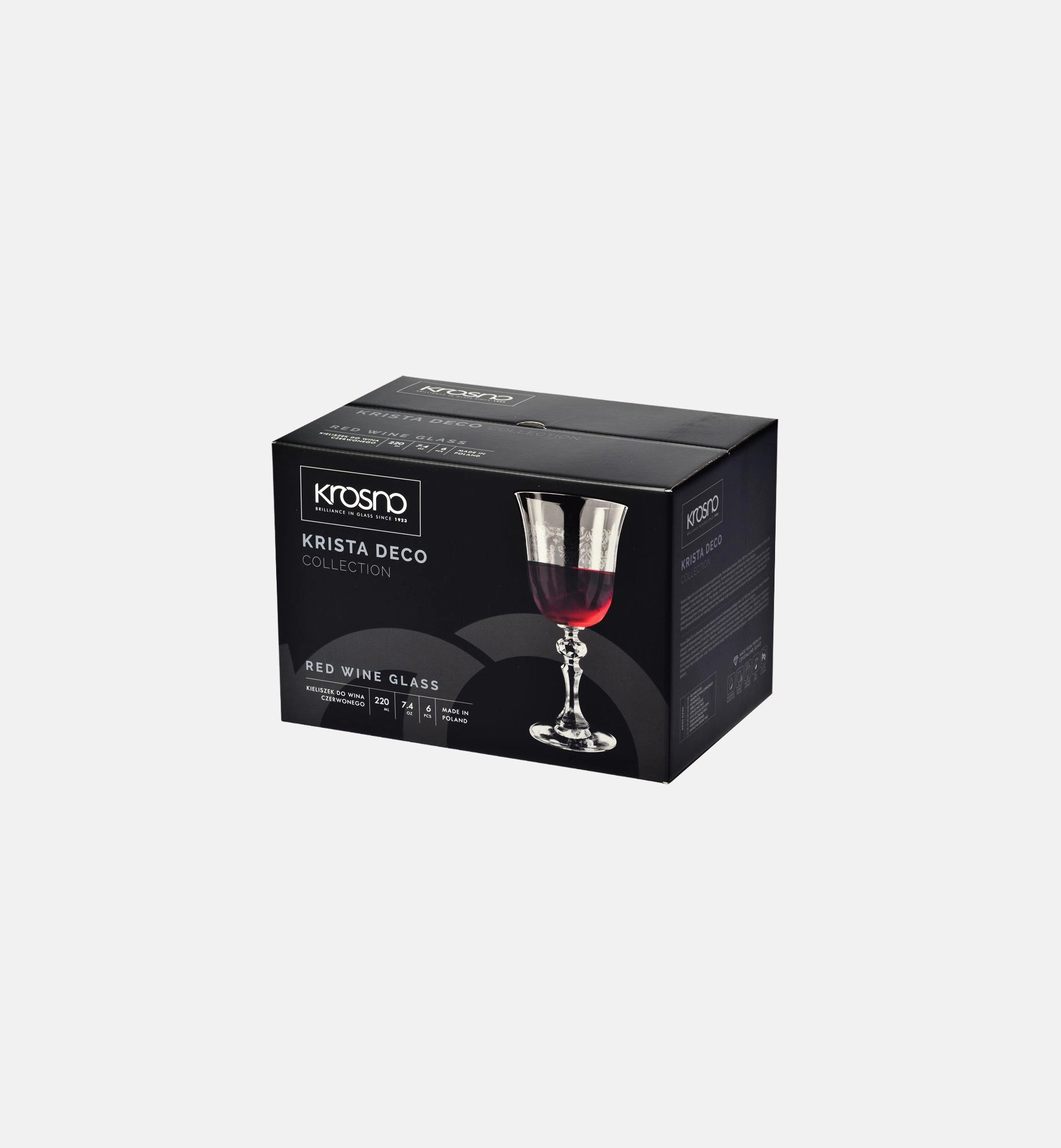 krosno-krista-deco-verre-vin-rouge-250-ml-d-cor image 4