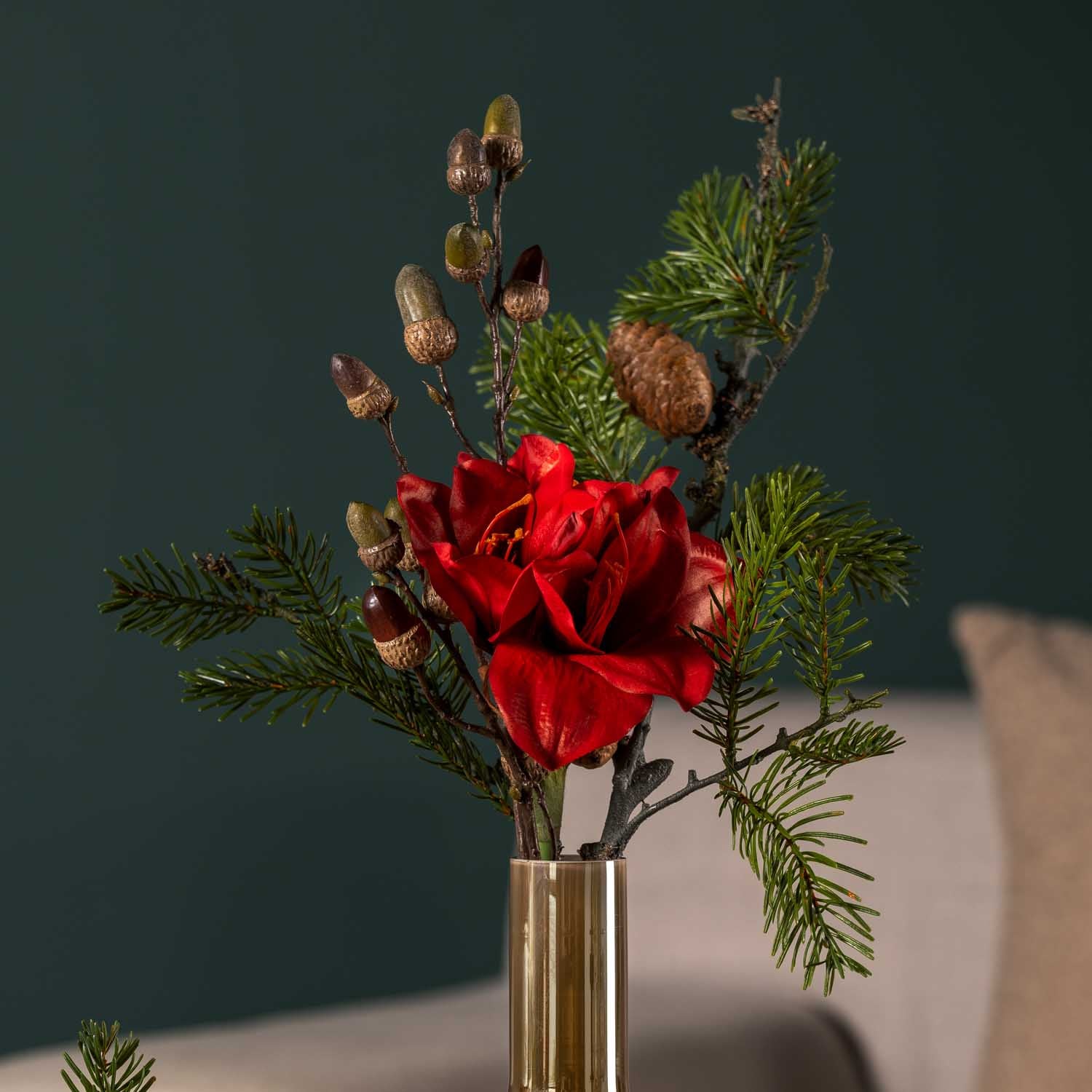leonardo-amaryllis-fleur-artificielle-rouge-55-cm-no-l image 2