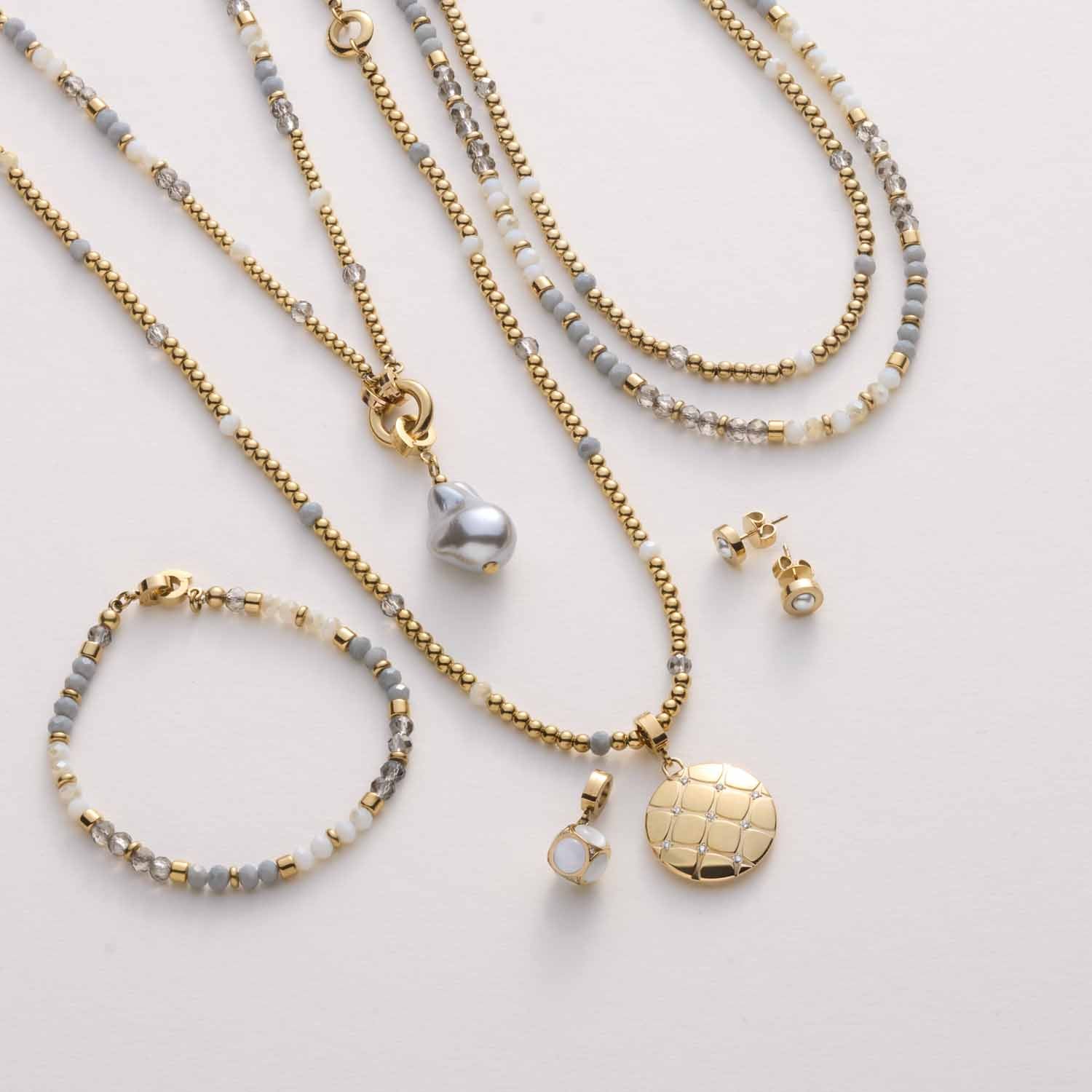 leonardo-ida-pendentif-clip-mix-dor-boule-blanche image 7