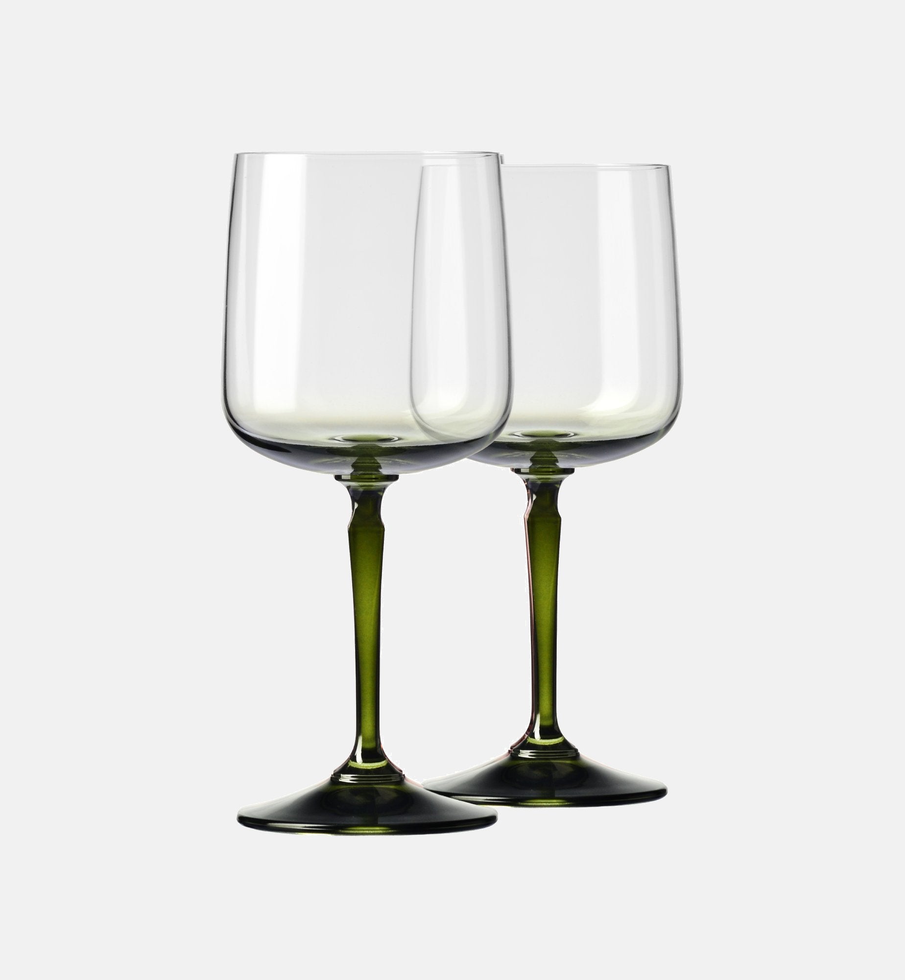 krosno-celebration-moments-verre-vin-360-ml-pied-vert-cristal image 2