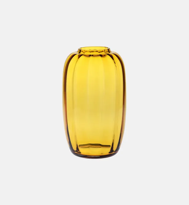 krosno-ballerina-vase-34-cm-ambre-cristal image 1