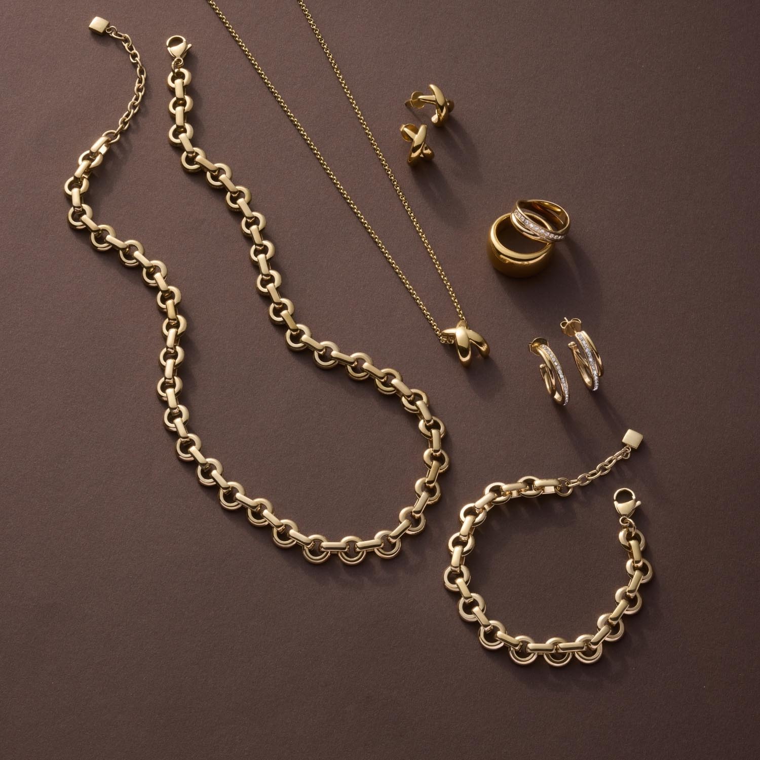 leonardo-nala-bracelet-dor-maillons-ronds image 5