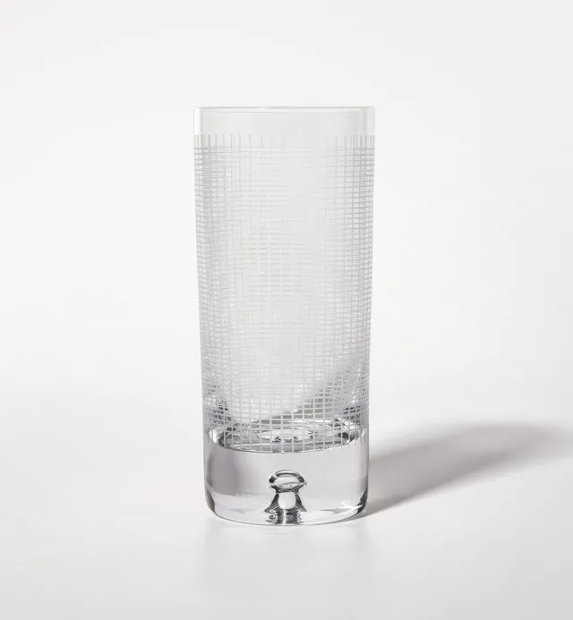 krosno-saga-highball-tumbler-mesh-380-ml-cristal image 1