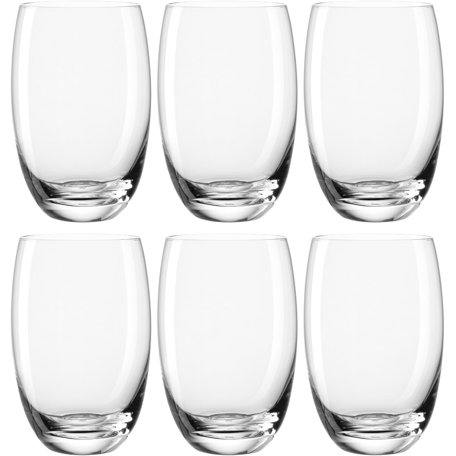 leonardo-cheers-verres-eau-460-ml-lot-de-6-transparent image 1