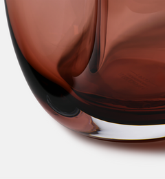 krosno-flow-vase-bordeaux-20-cm-cristal image 4