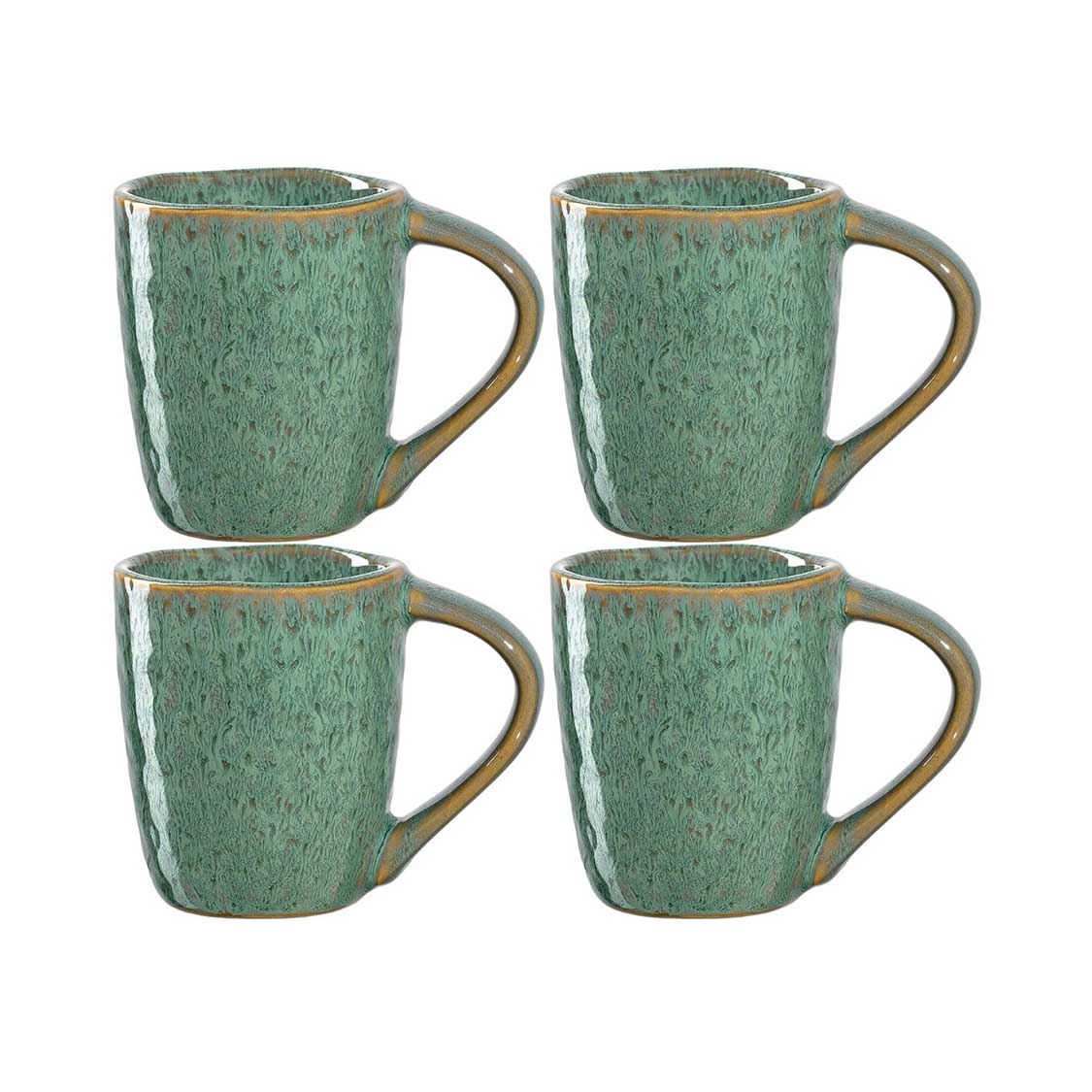 leonardo-matera-tasse-espresso-verte-90-ml-lot-4 image 1