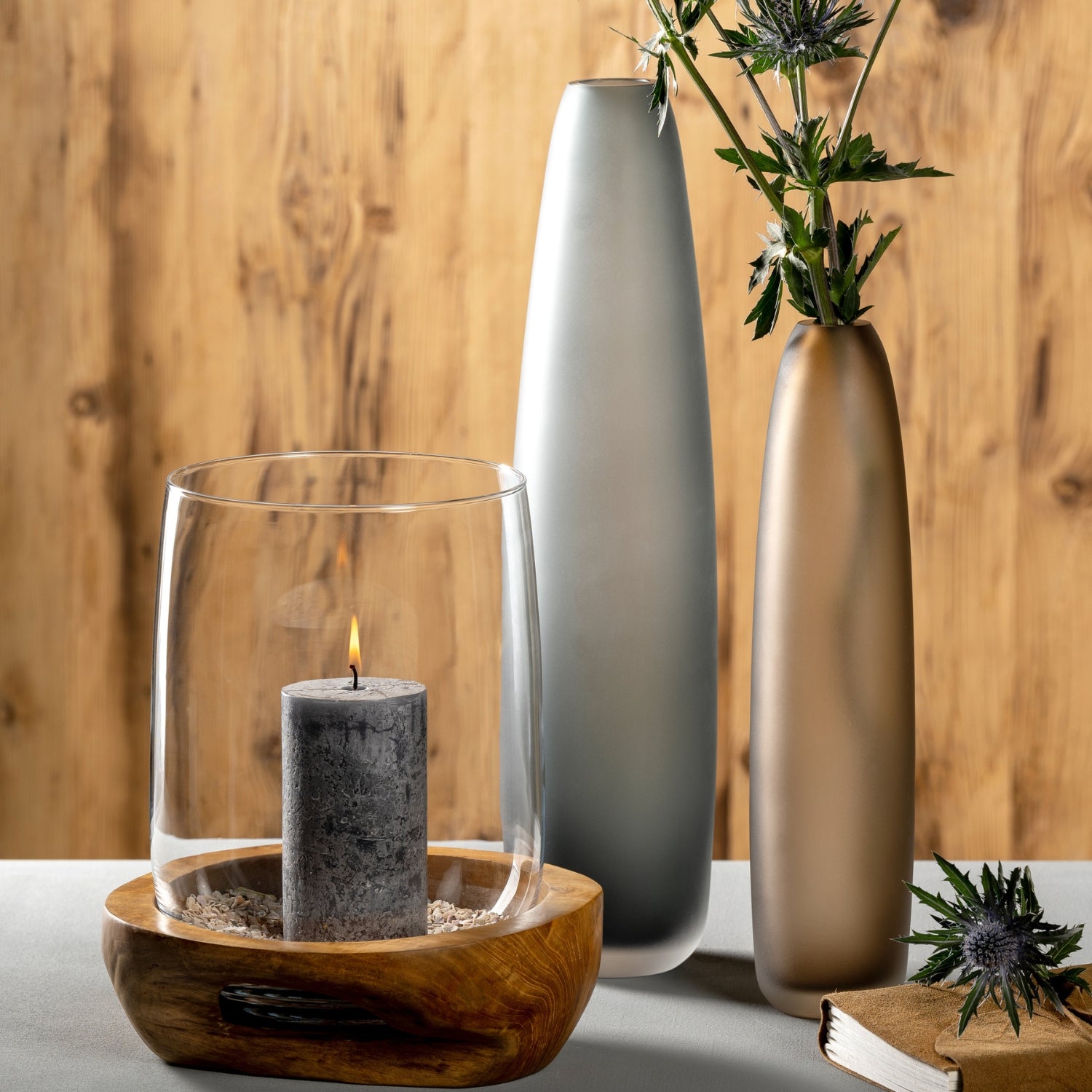 leonardo-bellagio-vase-de-sol-45-cm-anthracite image 5
