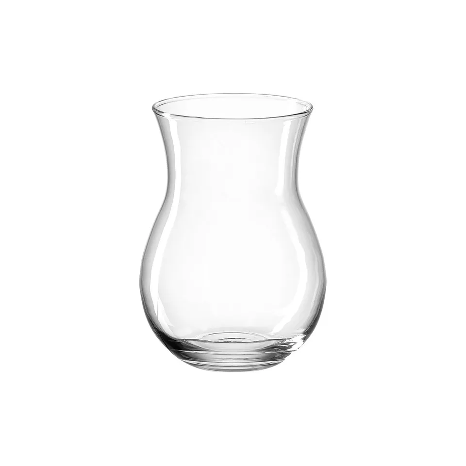 leonardo-casolare-vase-en-verre-transparent-18-cm-fait-main image 1