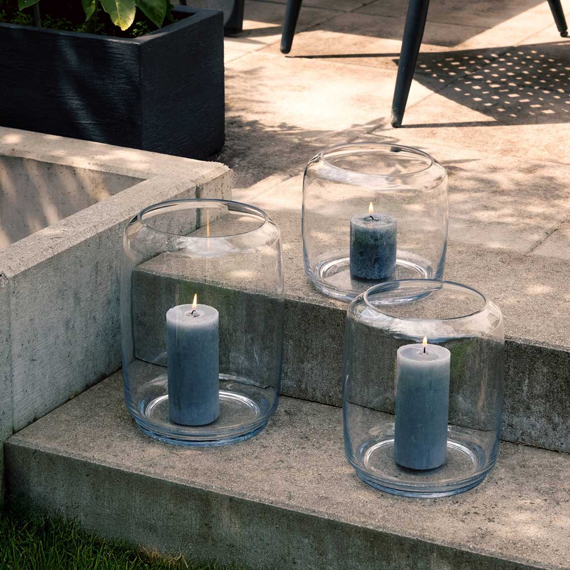 leonardo-lago-photophore-19-cm-verre-transparent image 7