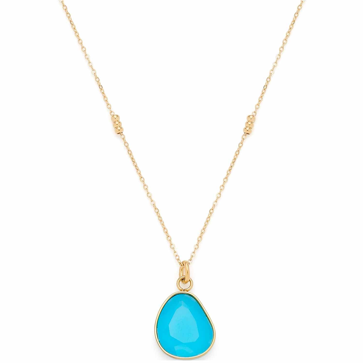 leonardo-evi-ciao-collier-dor-bleu-50-cm image 2