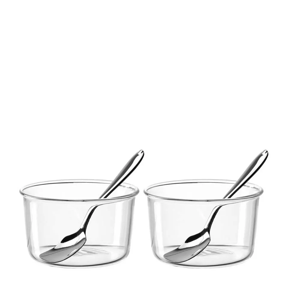 leonardo-vetro-coupe-glace-9-cm-lot-2-cuill-res image 1